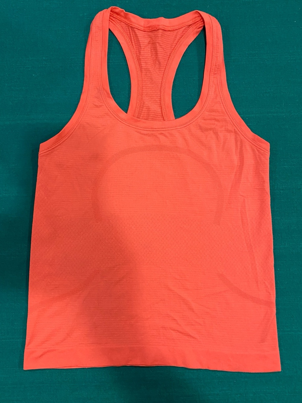 Lululemon Swiftly Tech Racerback Tank Top in Coral Size 4